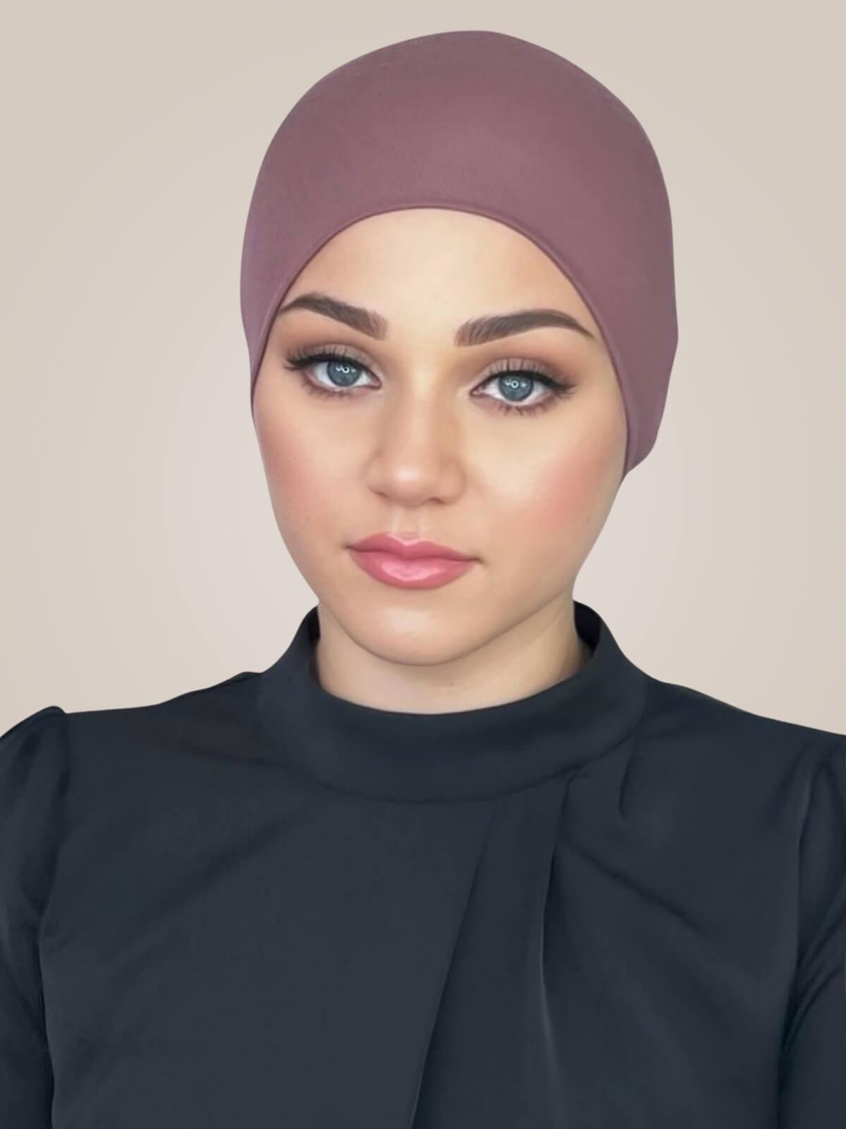 Premium Jersey Under scarf-Rose Taupe