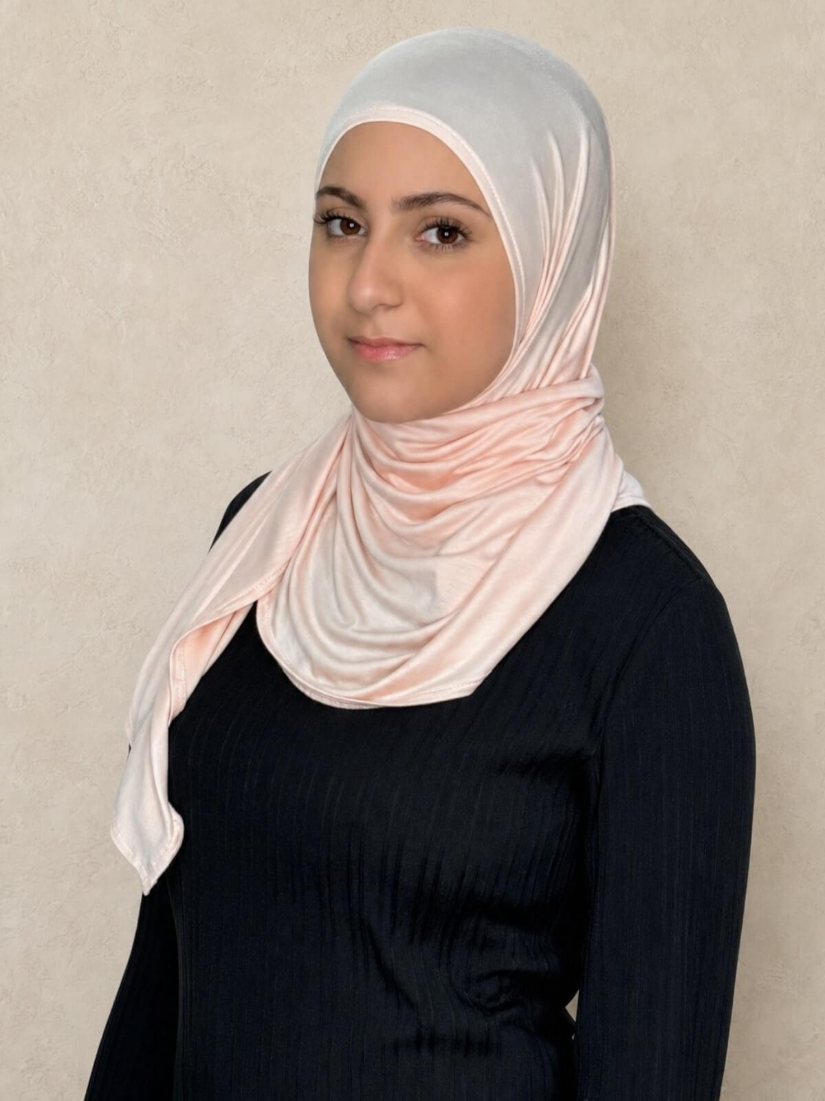 Modish Girl Pre-Sewn Jersey hijab-Pearl