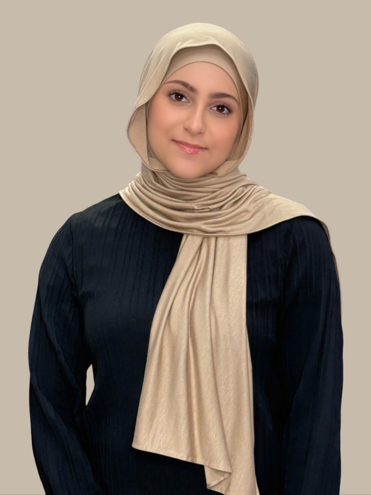 Modish Girl Premium Jersey Hijab-Oak