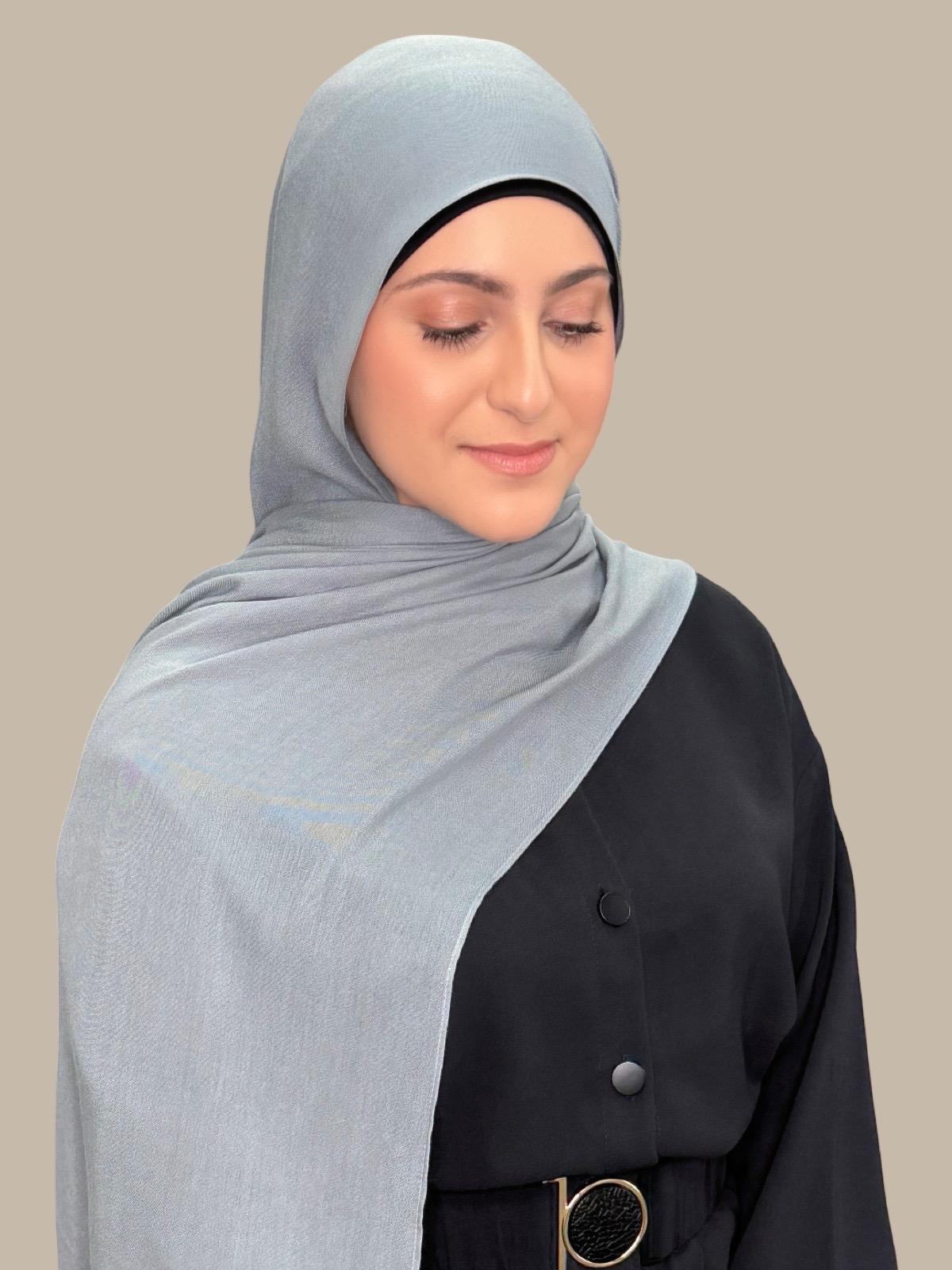 Modish Girl Cotton Modal Hijab-Fossil