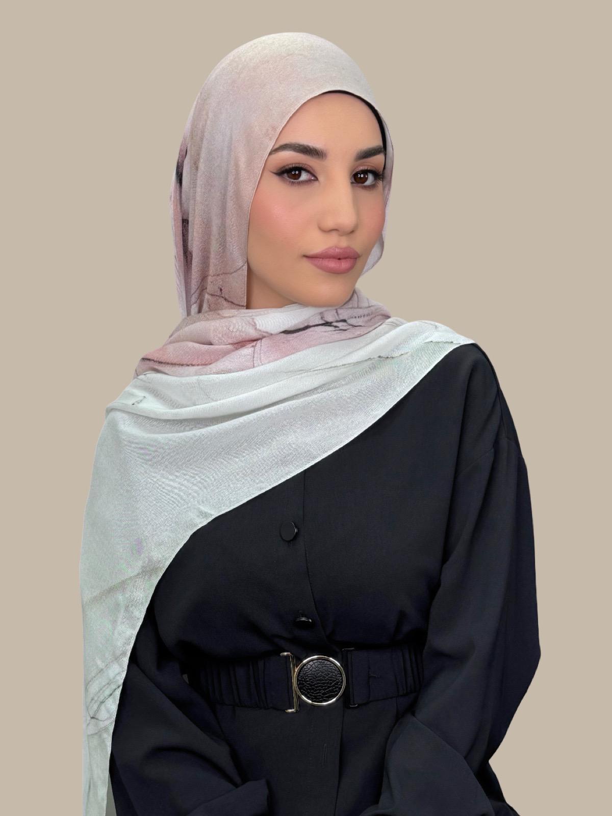 Print Modal Hijab-Tokyo Blossom