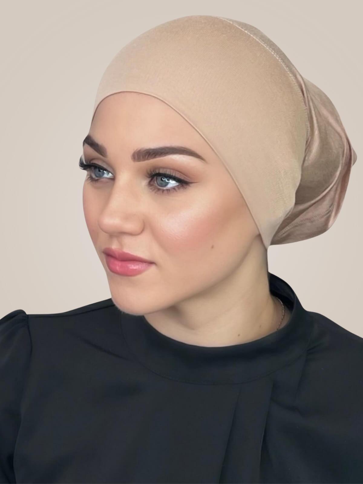 Premium Jersey Underscarf-Warm Taupe