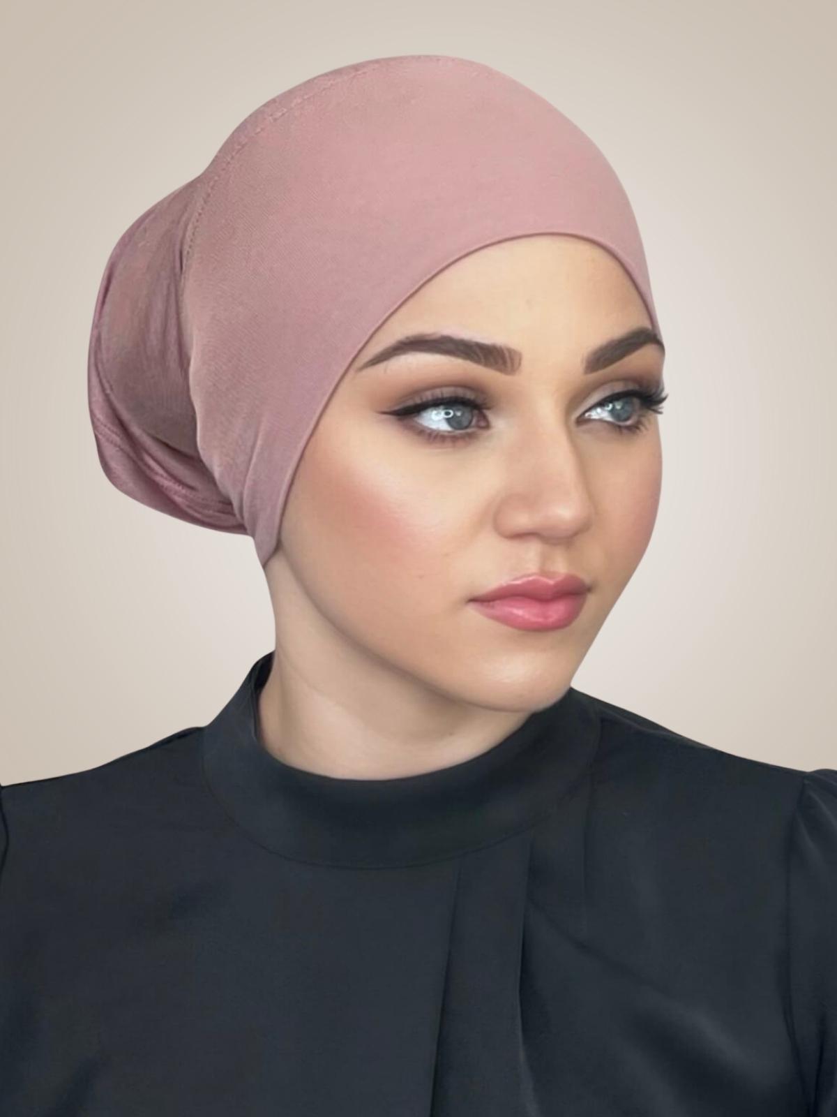 Premium Jersey Under scarf-Dusty Rose