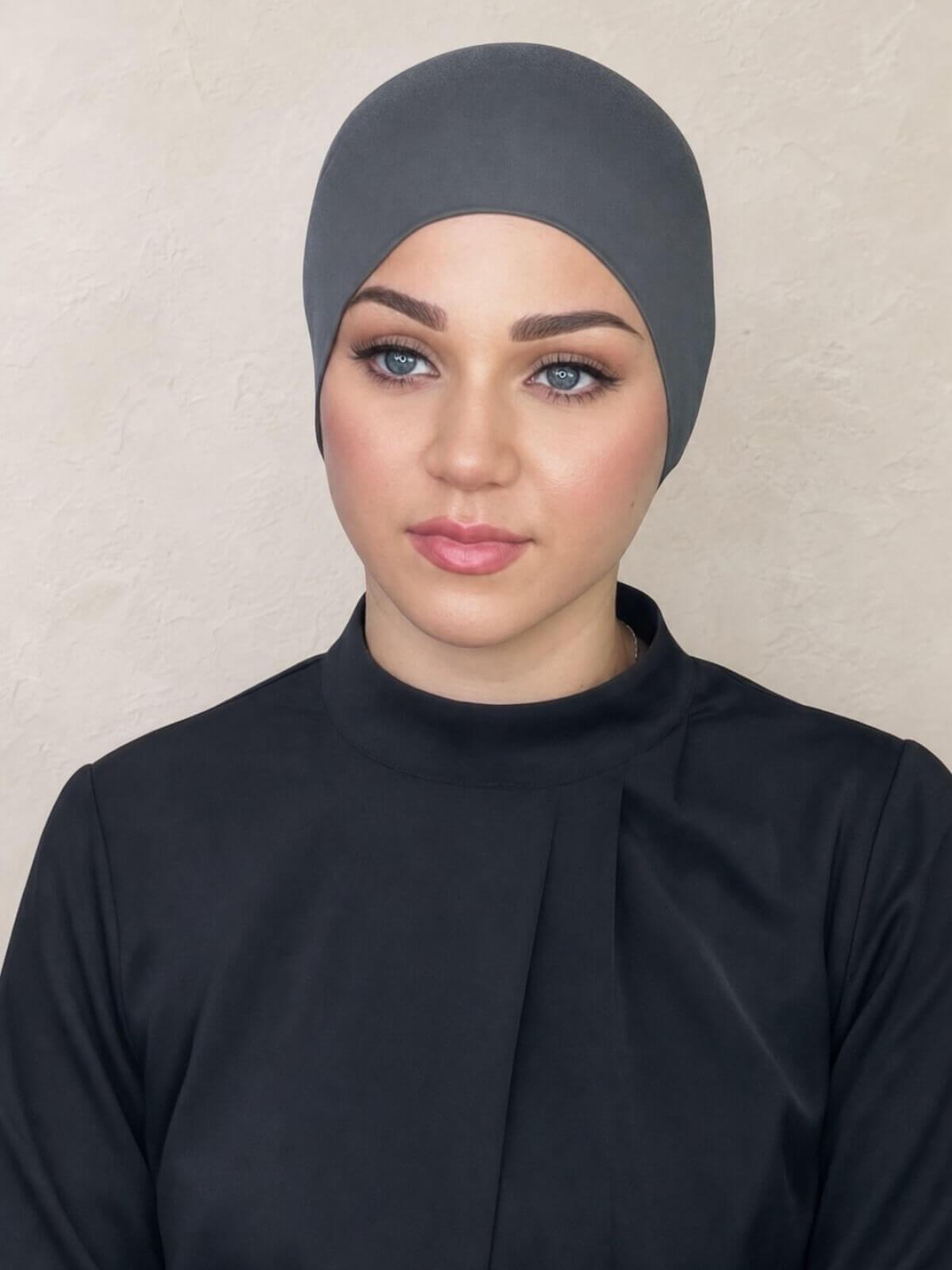 Premium Jersey UnderScarf-Pebble Grey