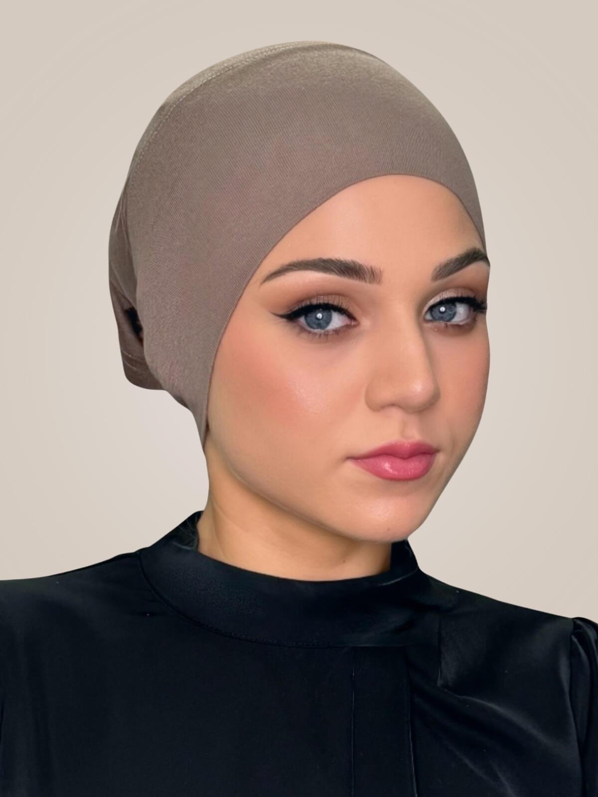 Premium Jersey Underscarf-Truffle