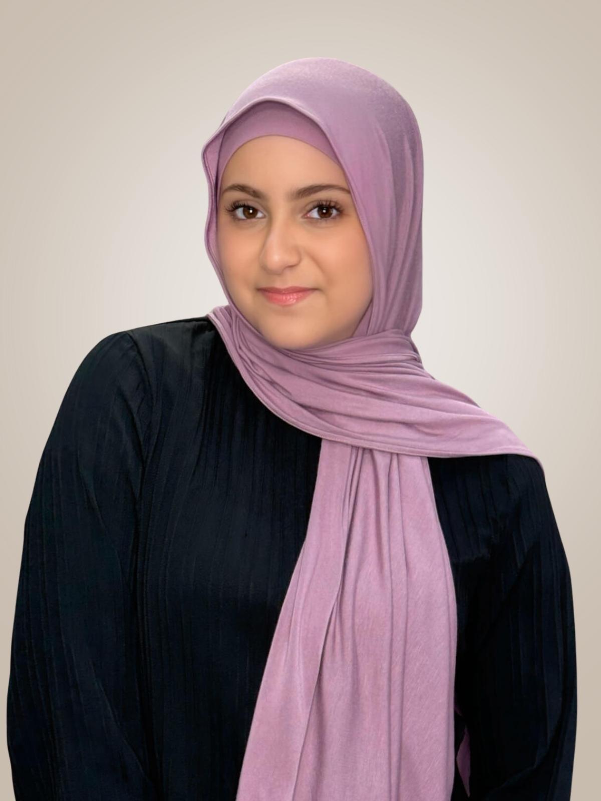 Modish Girl Premium Jersey Hijab-Khaki Rose