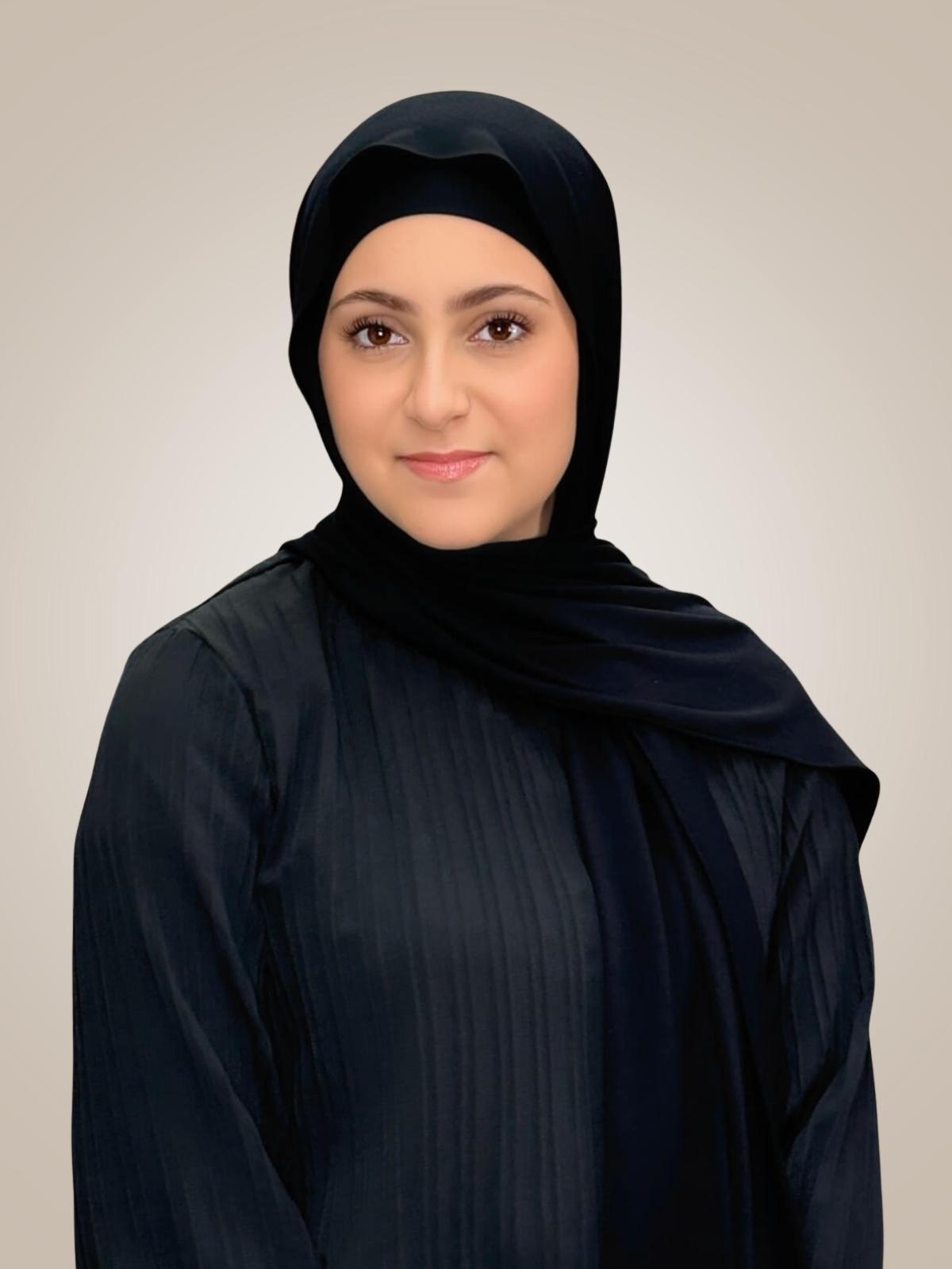 Modish Girl Premium Jersey Hijab-Black