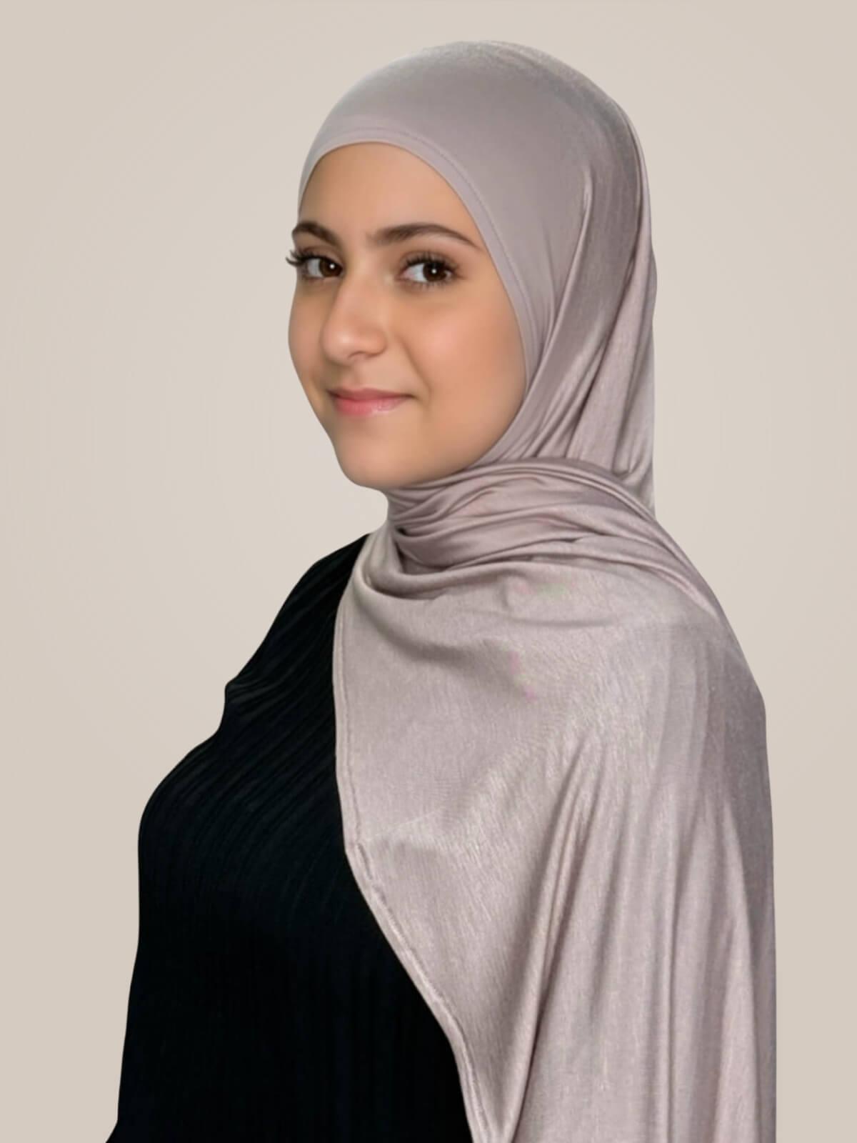Modish Girl Pre-Sewn Jersey Hijab-Sphinx