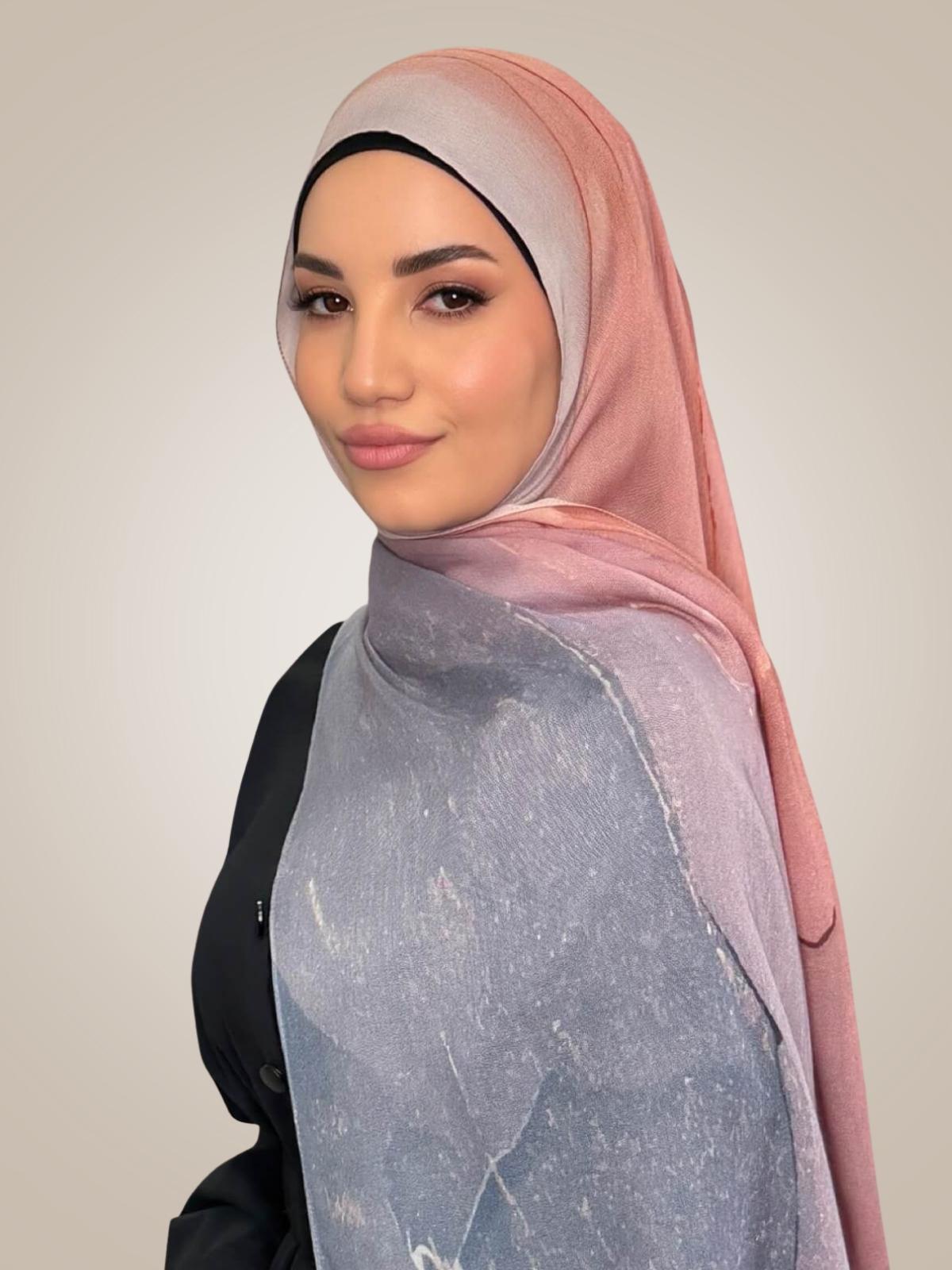 Print Modal Hijab-Petra Rose