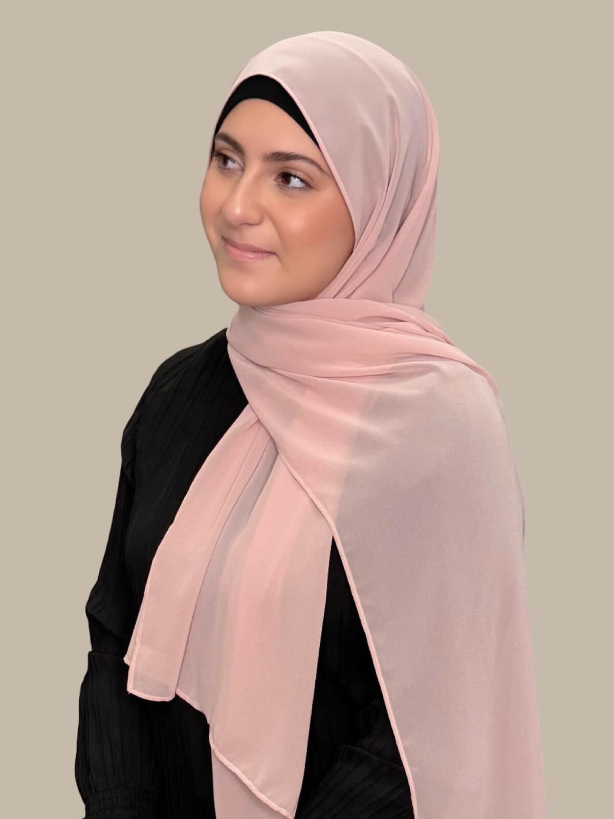 pearl chiffon hijab
