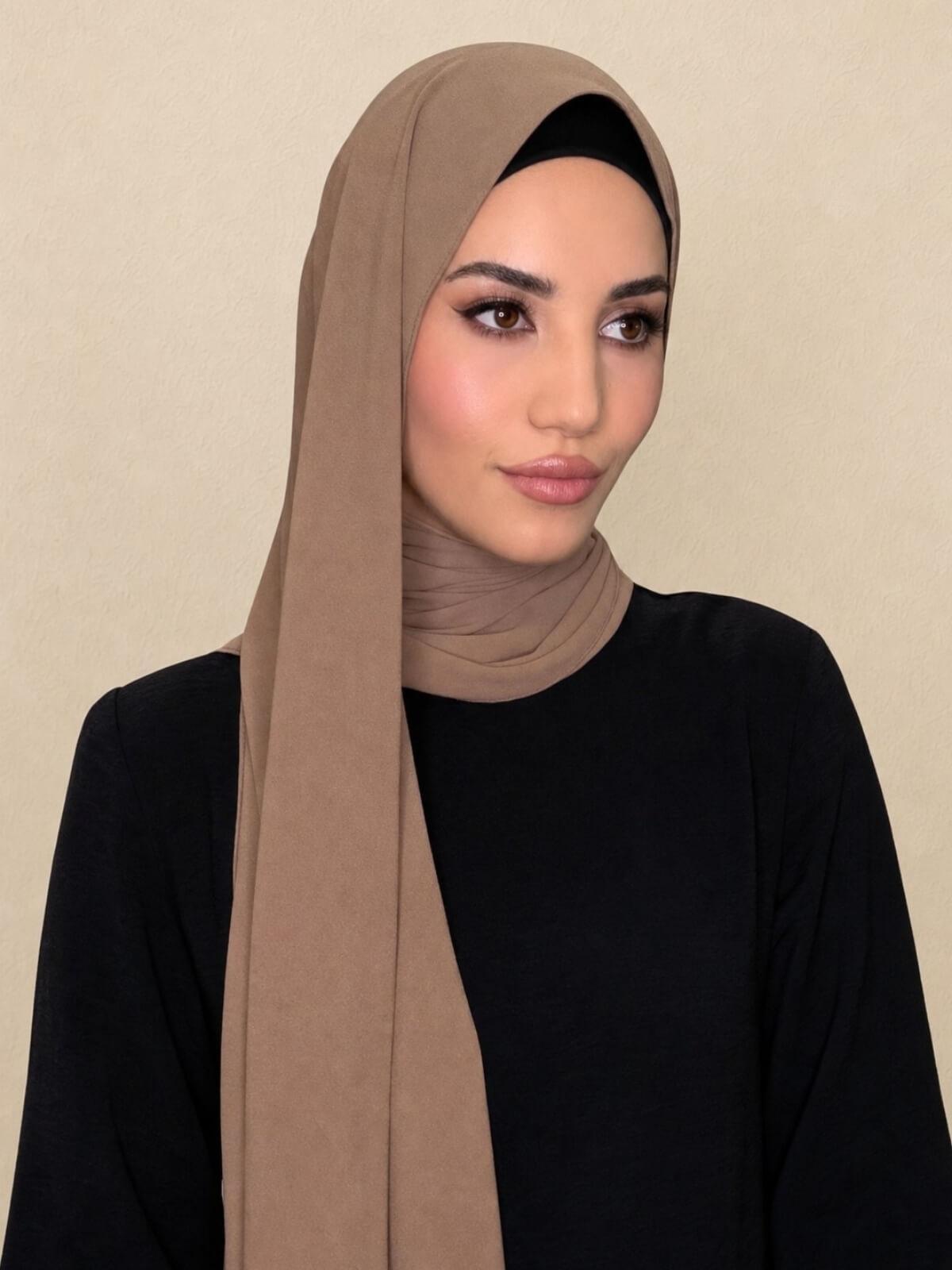 Classic Chiffon Hijab-Ashwood
