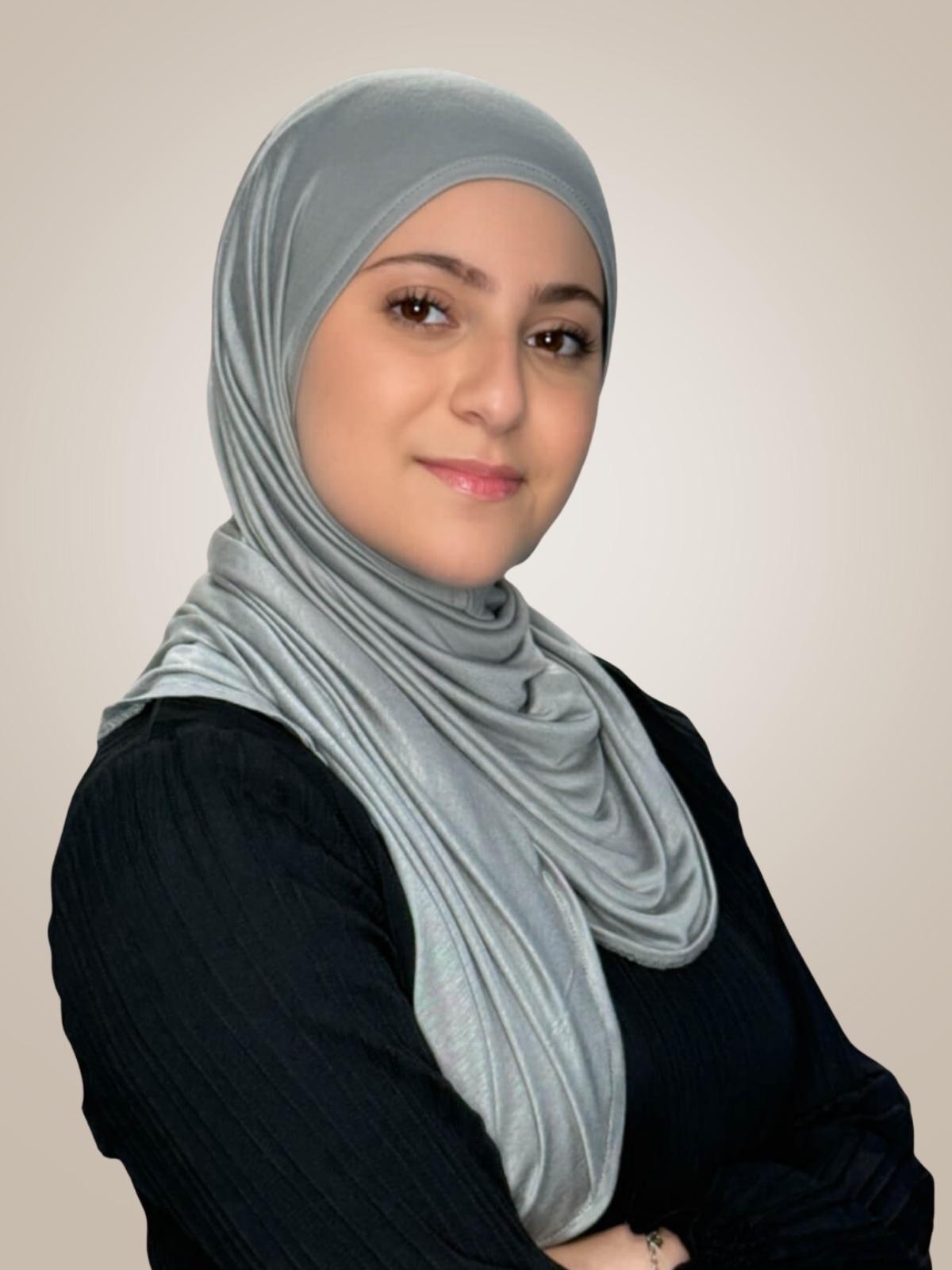 Modish Girl Pre-Sewn Jersey Hijab-Chic Grey