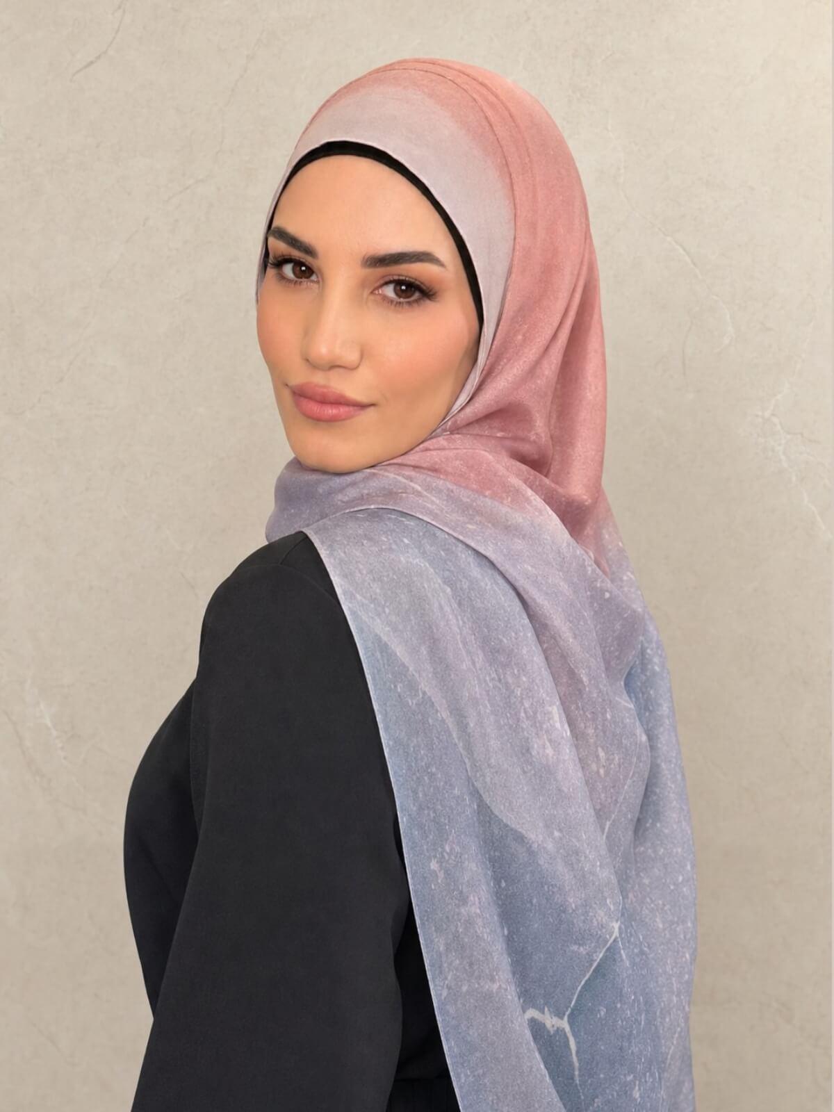 Print Modal Hijab-Petra Rose