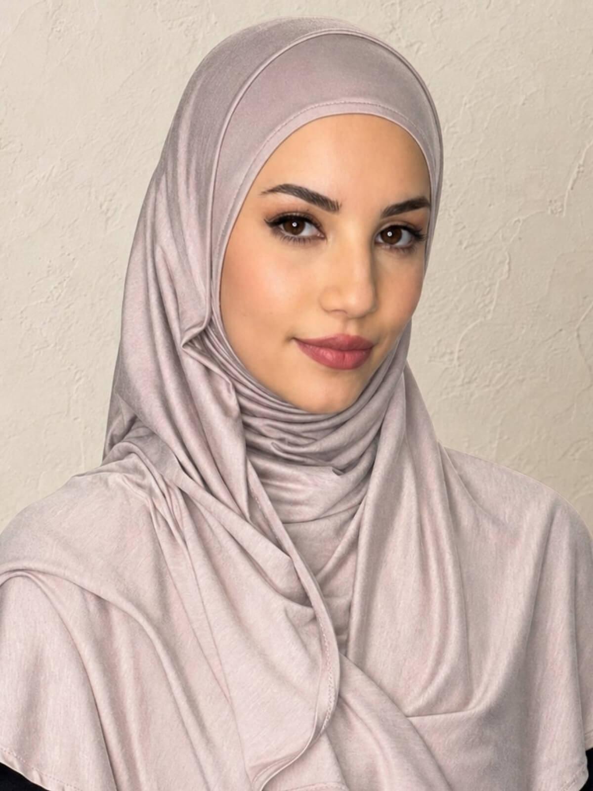 Pre-Sewn Jersey Hijab-Sphinx