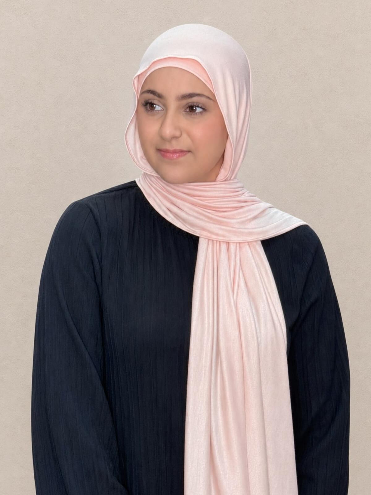 Modish Girl Premium Jersey Hijab-Pearl
