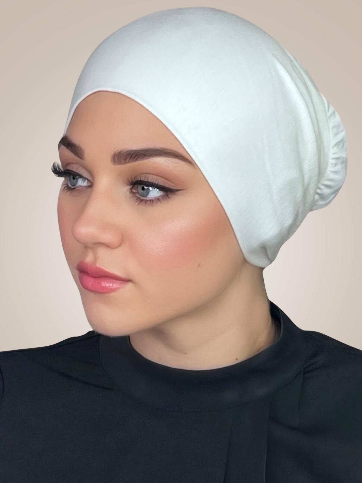 Tie Back UnderScarf-Off White