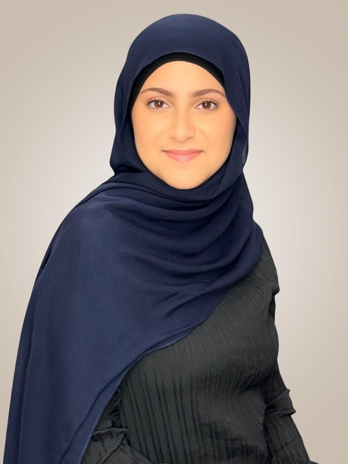 Modish Girl Cotton Modal Hijab-Sea Storm