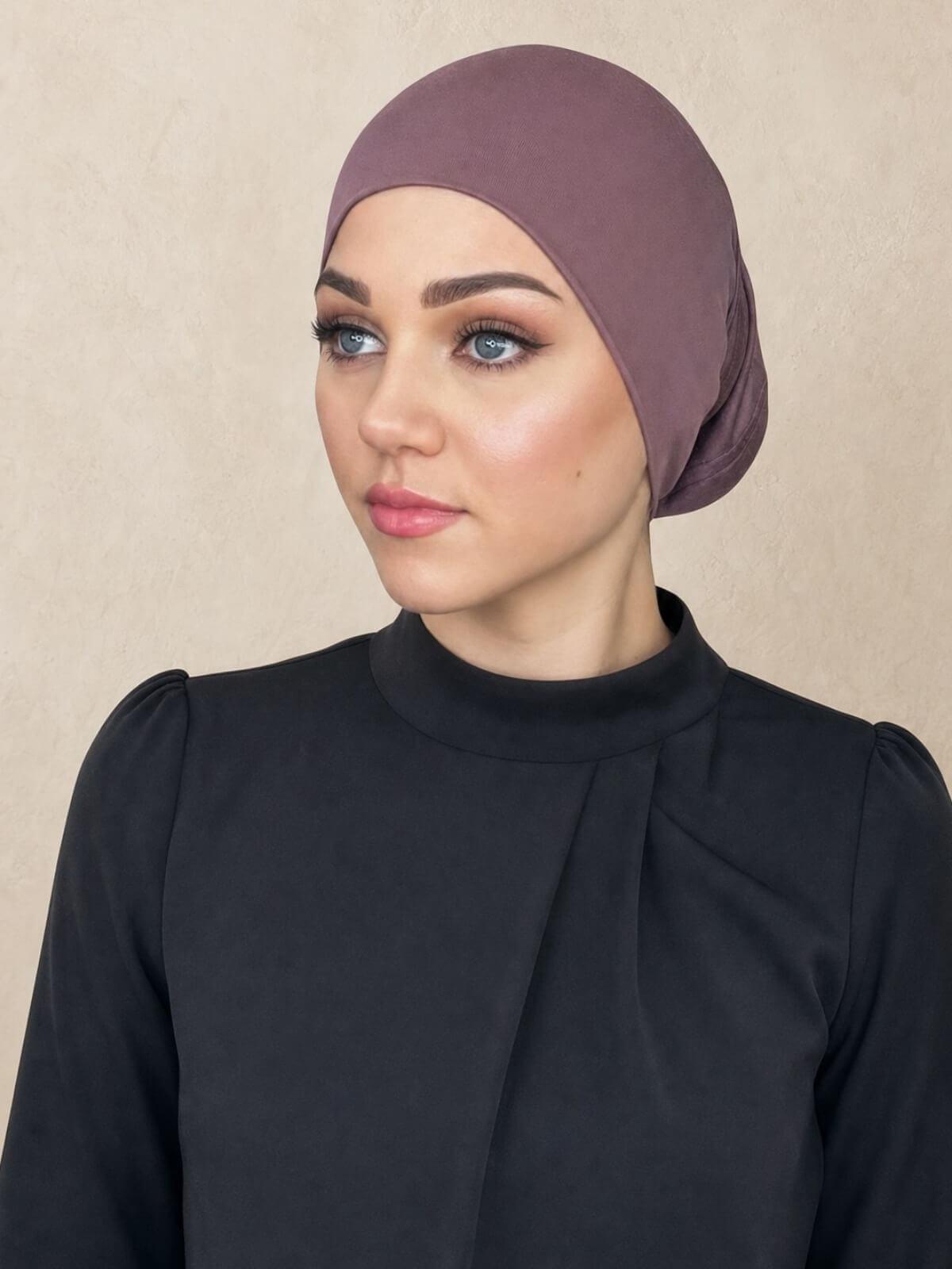 Premium Jersey Under scarf-Rose Taupe
