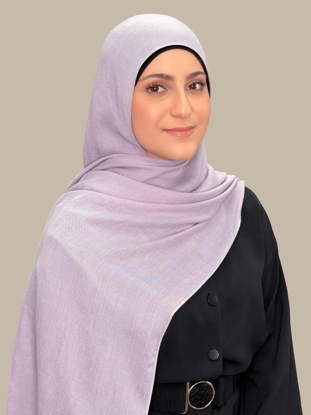 Modish Girl Cotton Modal Hijab-Thunder