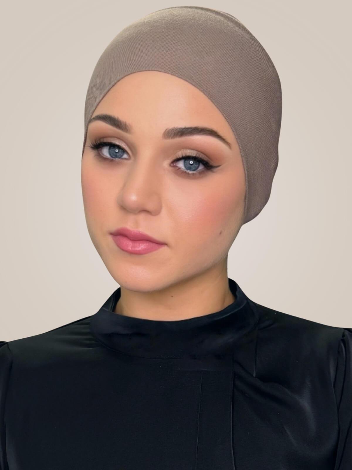 Premium Jersey Underscarf-Truffle