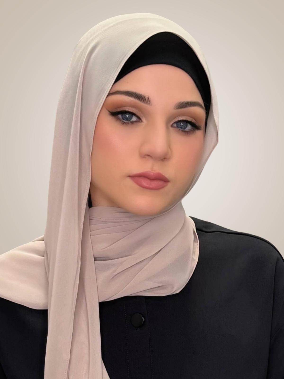 Luxury Chiffon Hijab-Oat