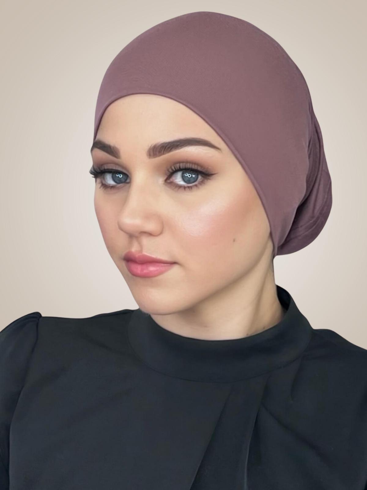 Premium Jersey Under scarf-Rose Taupe