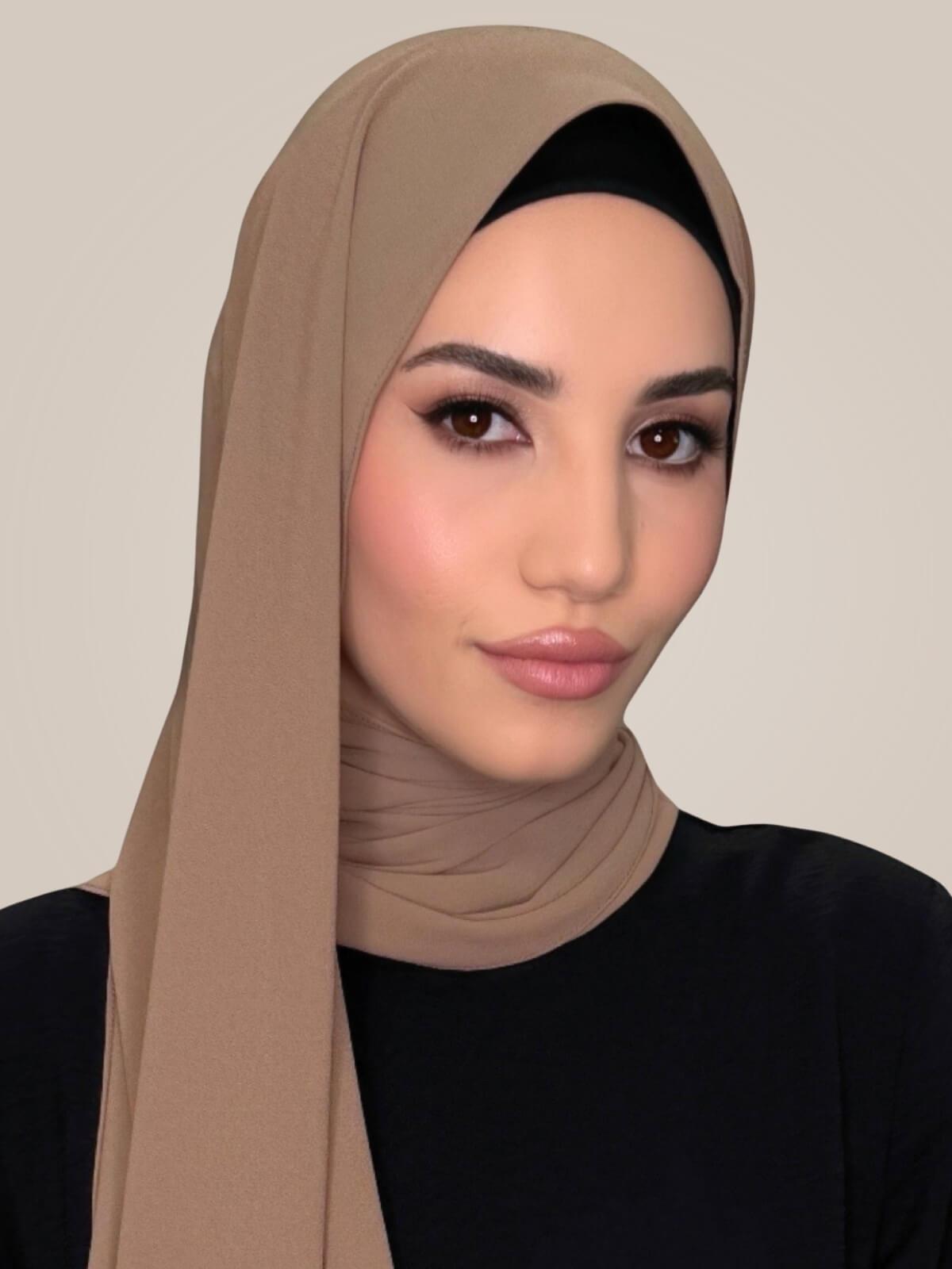 Classic Chiffon Hijab-Ashwood