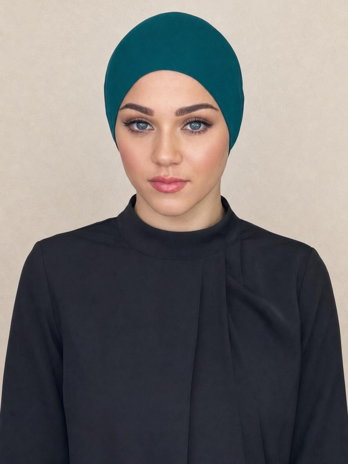 Premium Jersey Underscarf-Pine Green
