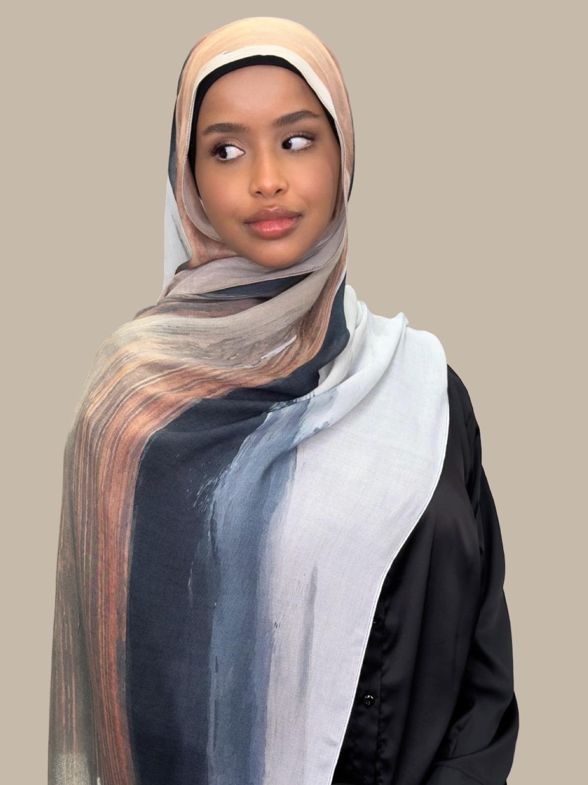 Print Modal Hijab-Sahara Drift