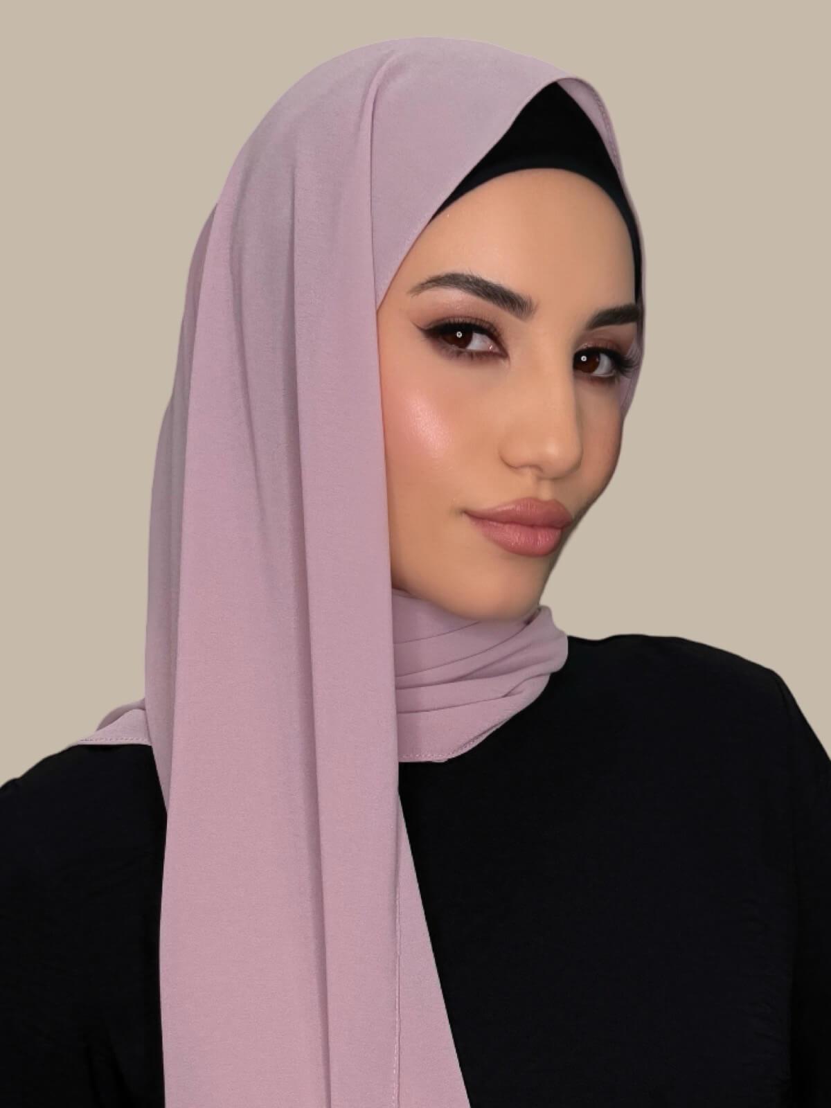 Classic Chiffon Hijab-Blossom