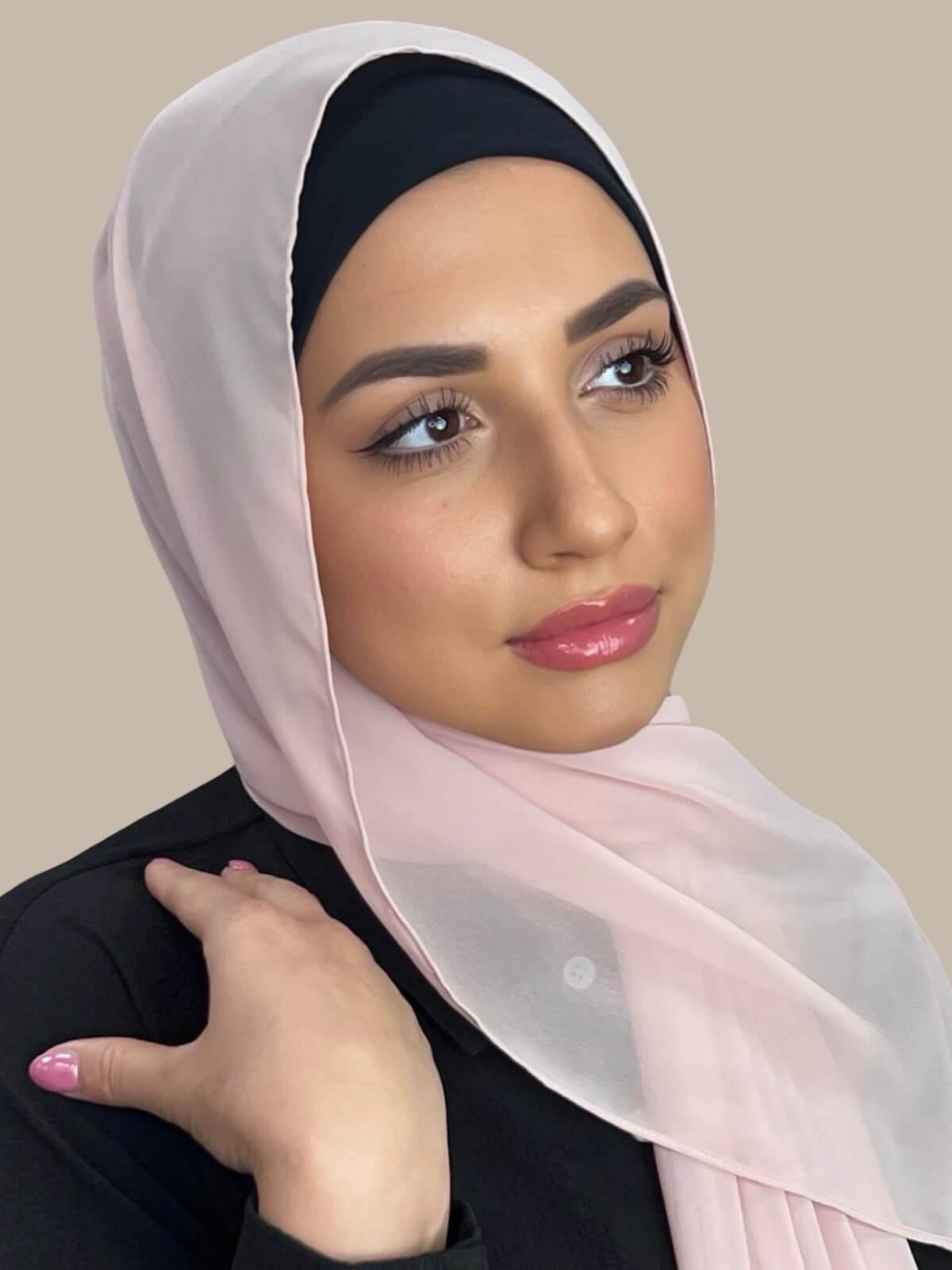 Luxury Chiffon Hijab-Pearl