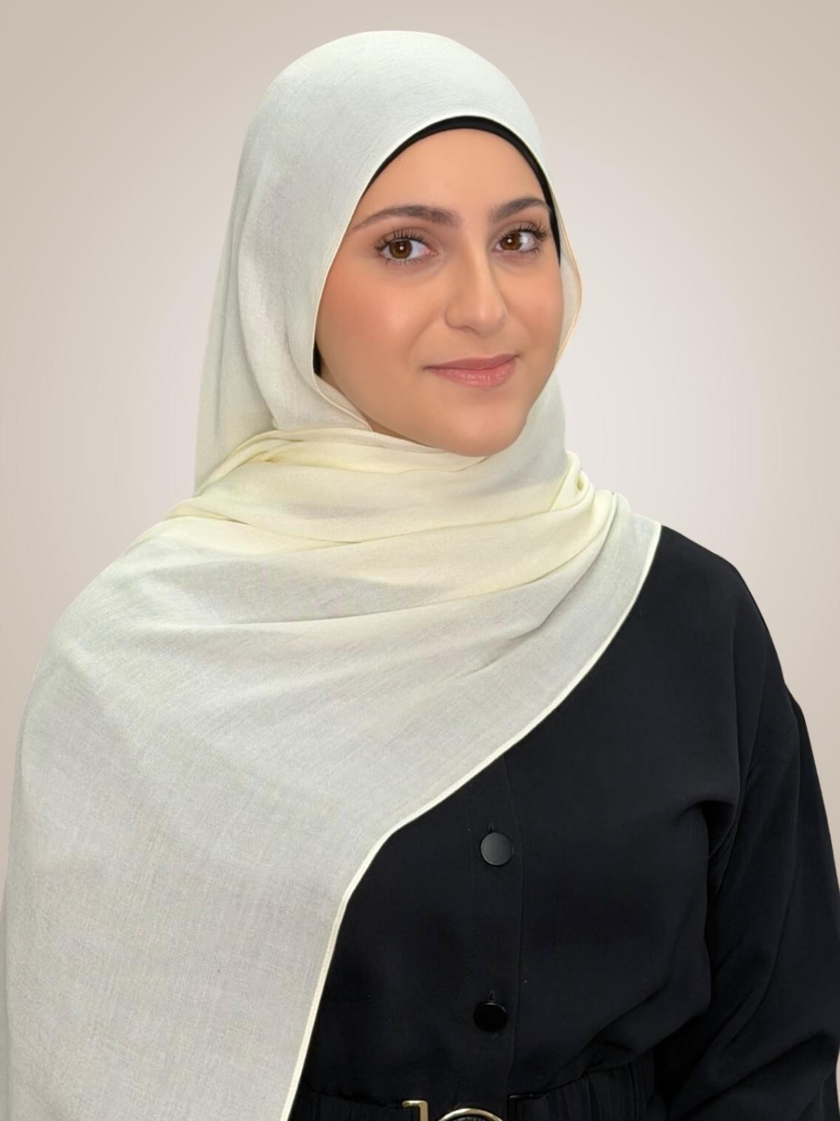 Modish Girl Cotton Modal Hijab-Lace