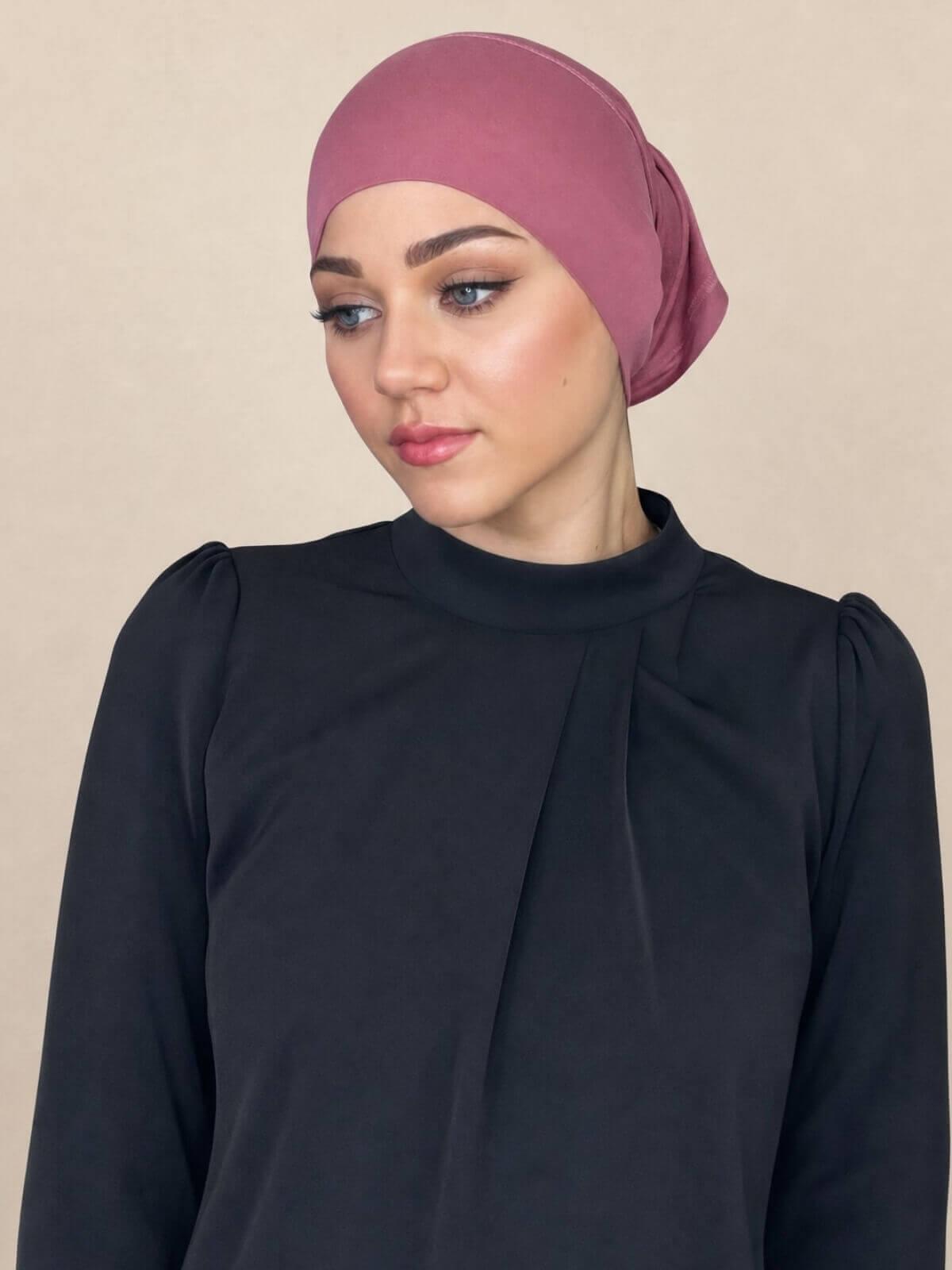 Premium Jersey UnderScarf-Pale Rose