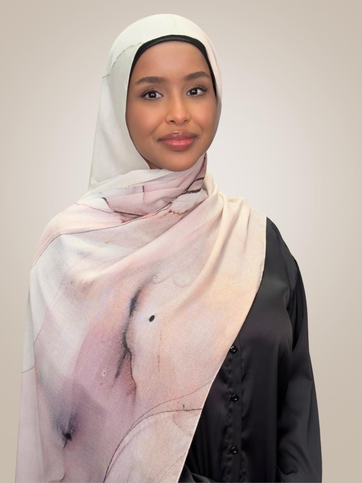 Print Modal Hijab-Tokyo Blossom