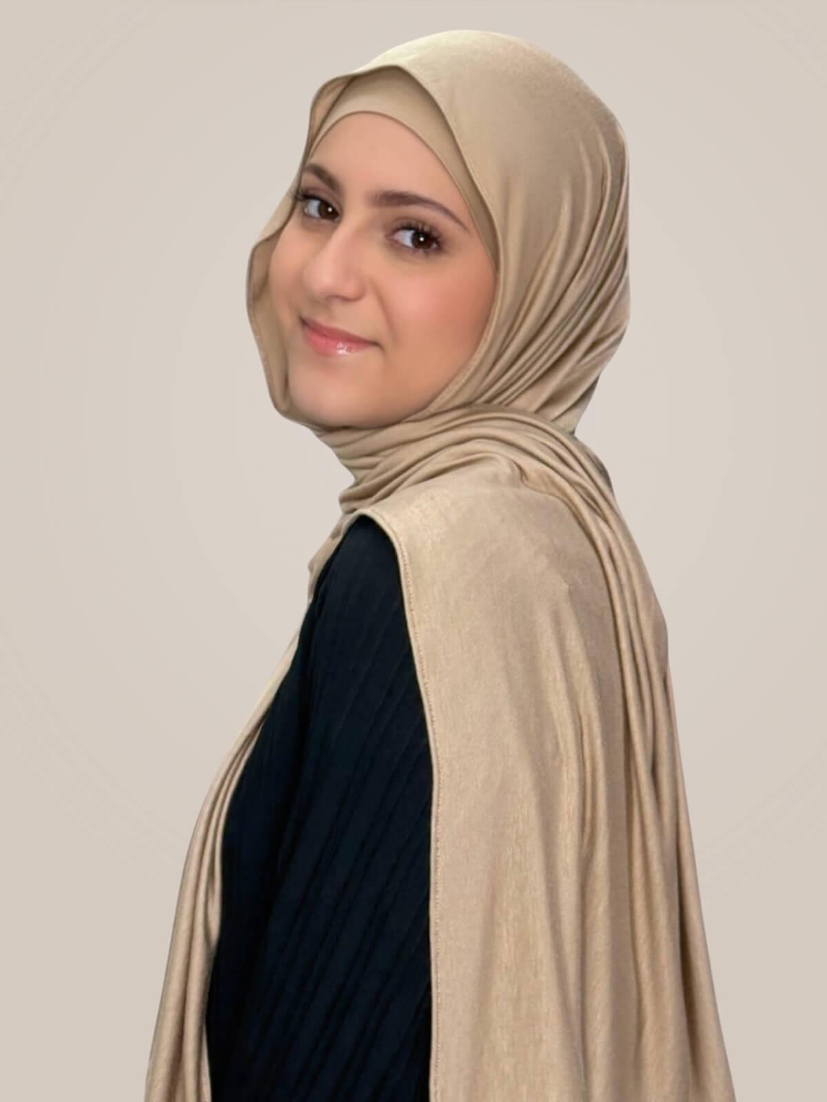 Modish Girl Premium Jersey Hijab-Oak