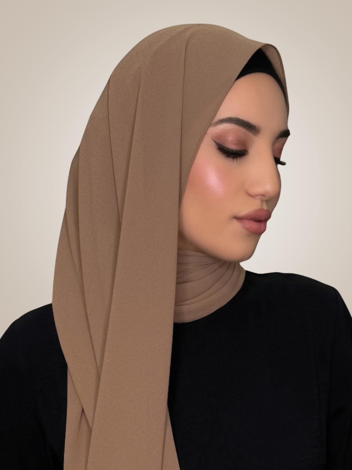 Classic Chiffon Hijab-Ashwood