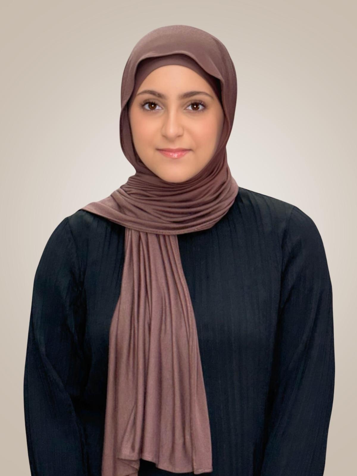 Modish Girl Premium Jersey Hijab-Mocha Brown
