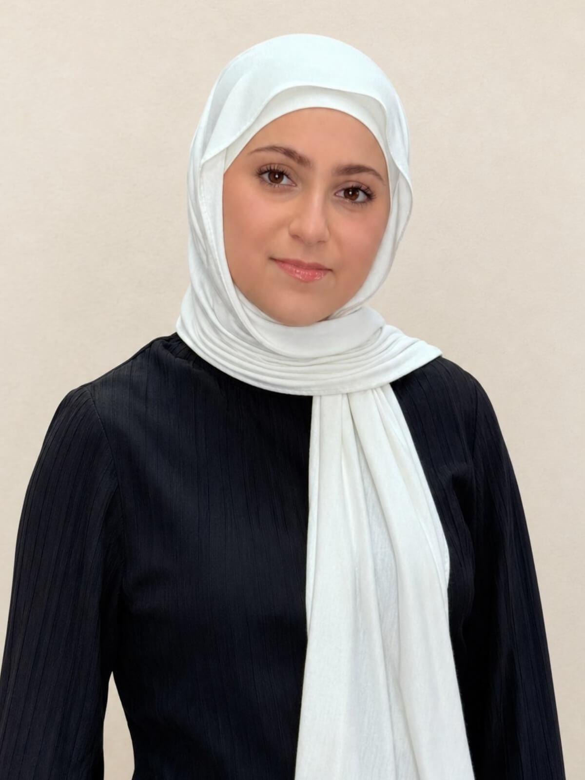 Modish Girl Premium Jersey Hijab-Off White