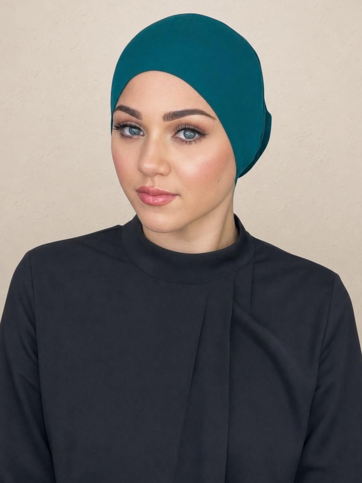 Premium Jersey Underscarf-Pine Green