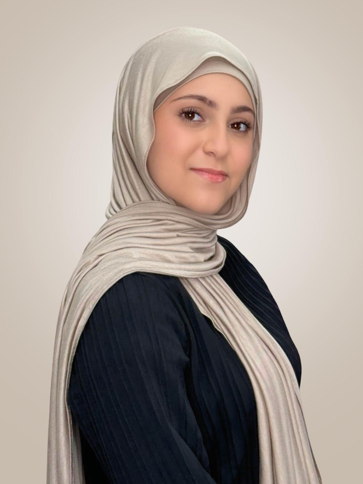 Modish Girl Premium Jersey Hijab-Vanilla