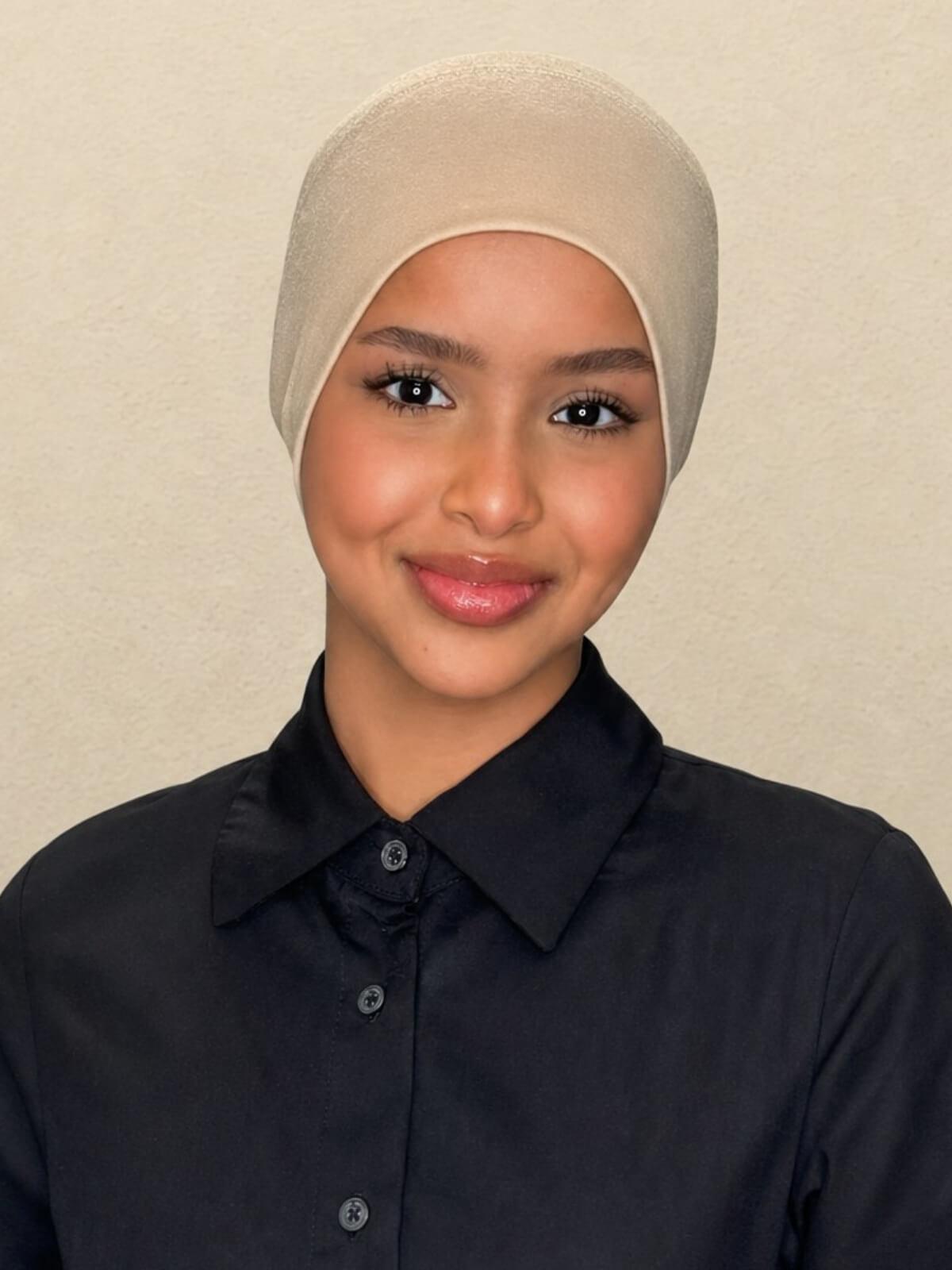 Premium Cotton Underscarf-Desert