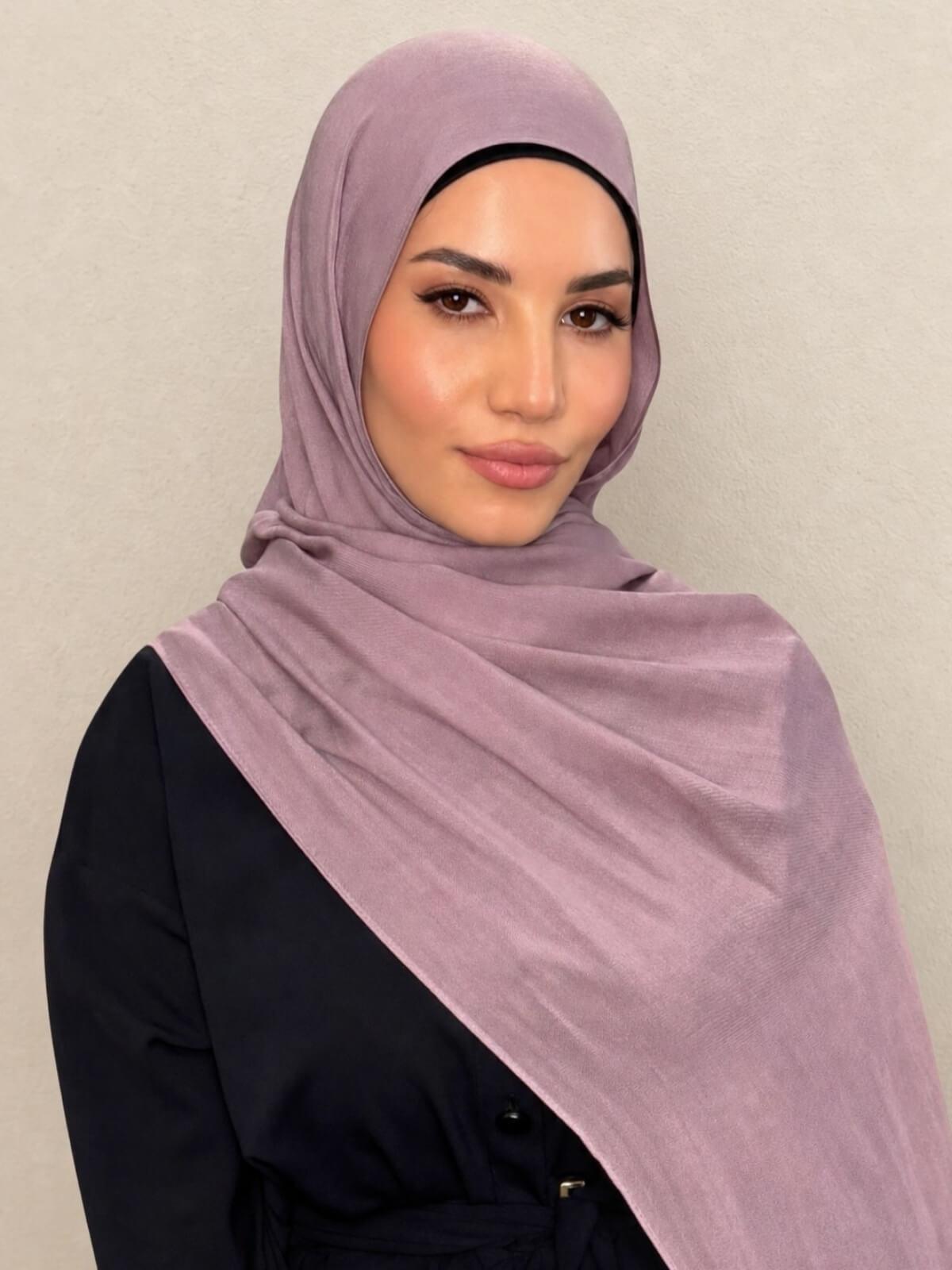 Cotton Modal Hijab-Moonstone