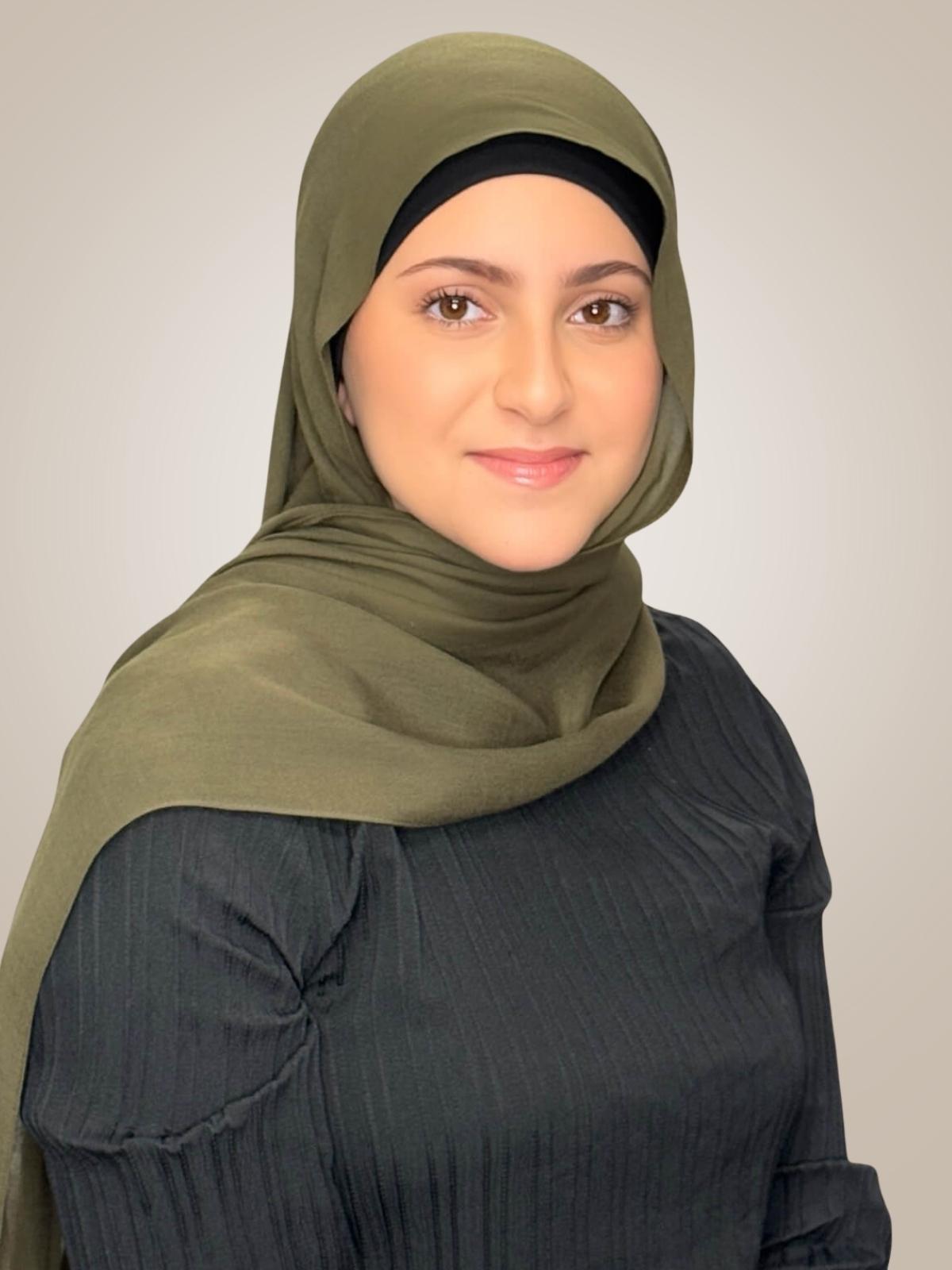 Modish Girl Cotton Modal Hijab-Sunlit Sage
