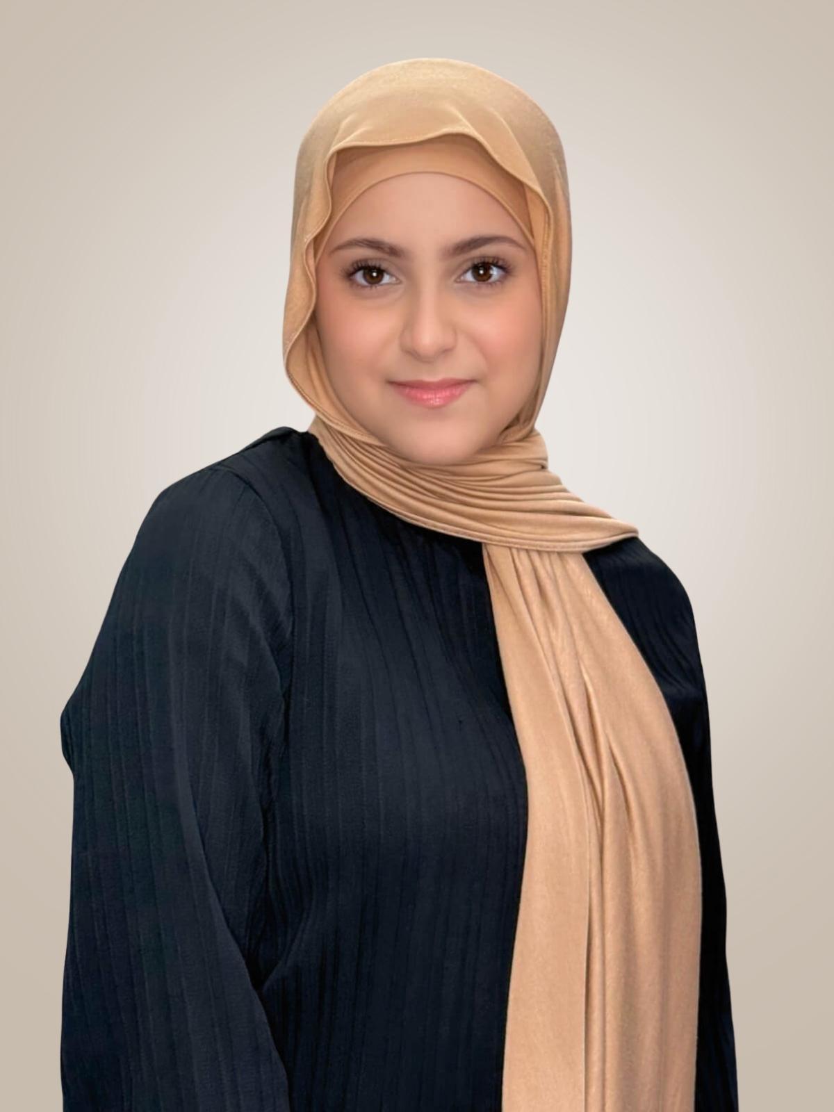 Modish Girl Premium Jersey Hijab-Honey