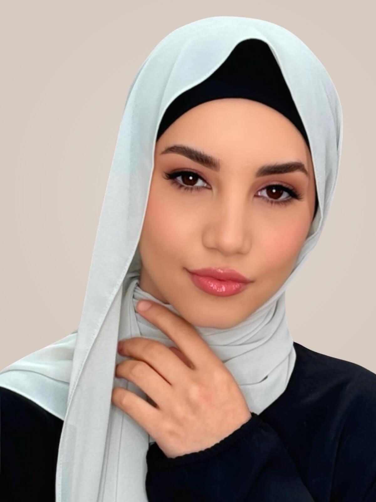 Classic Chiffon Hijab-Bone