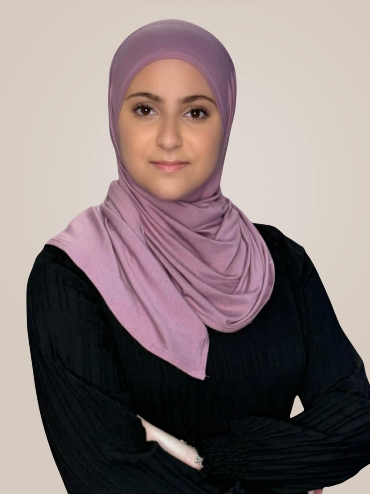 Modish Girl Pre-Sewn jersey hijab-Khaki Rose
