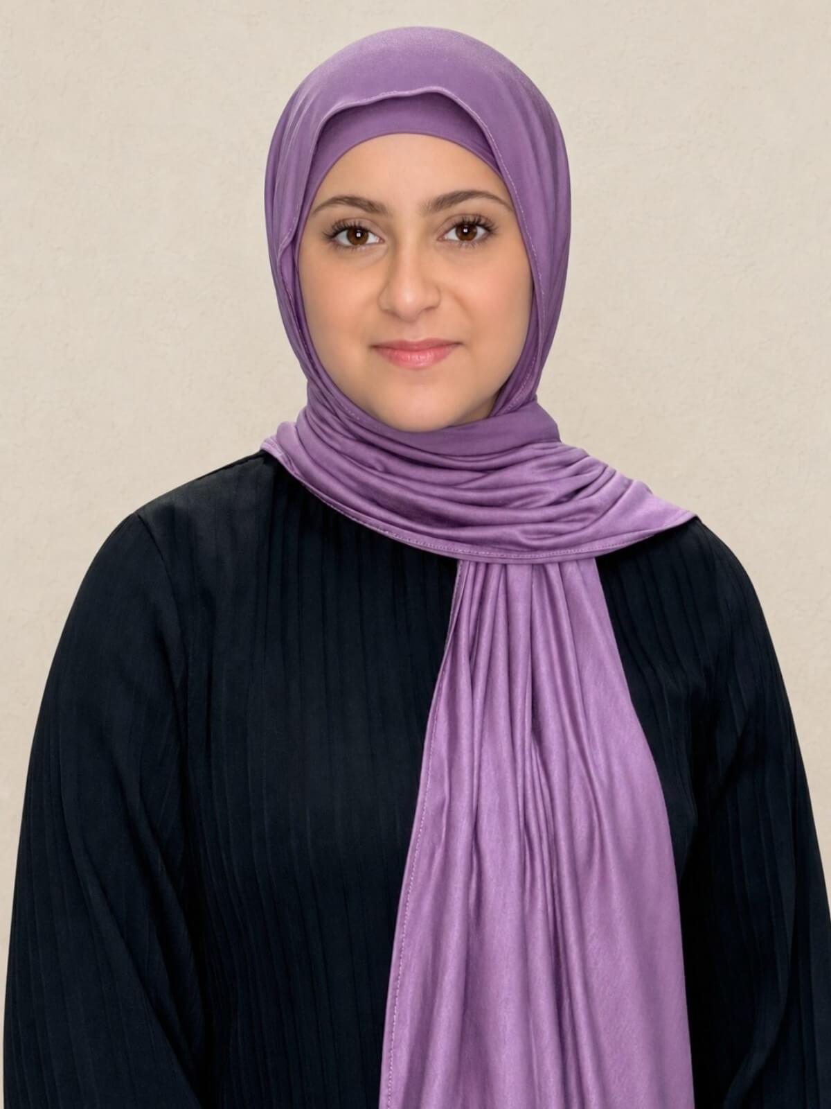 Modish Girl Premium Jersey Hijab-Mauve Taupe