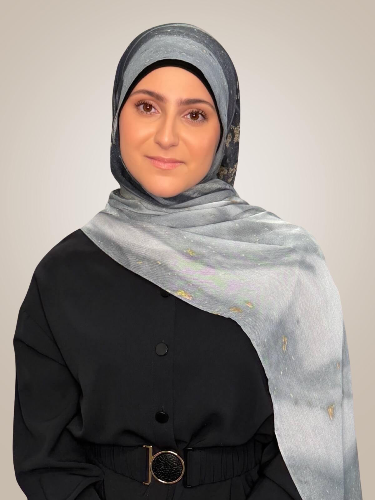 Modish Girl Print Modal Hijab-London Fog