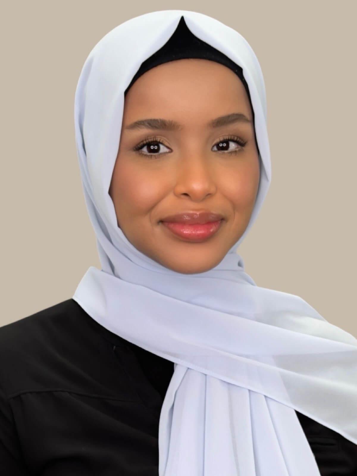 Luxury Chiffon Hijab-Skye