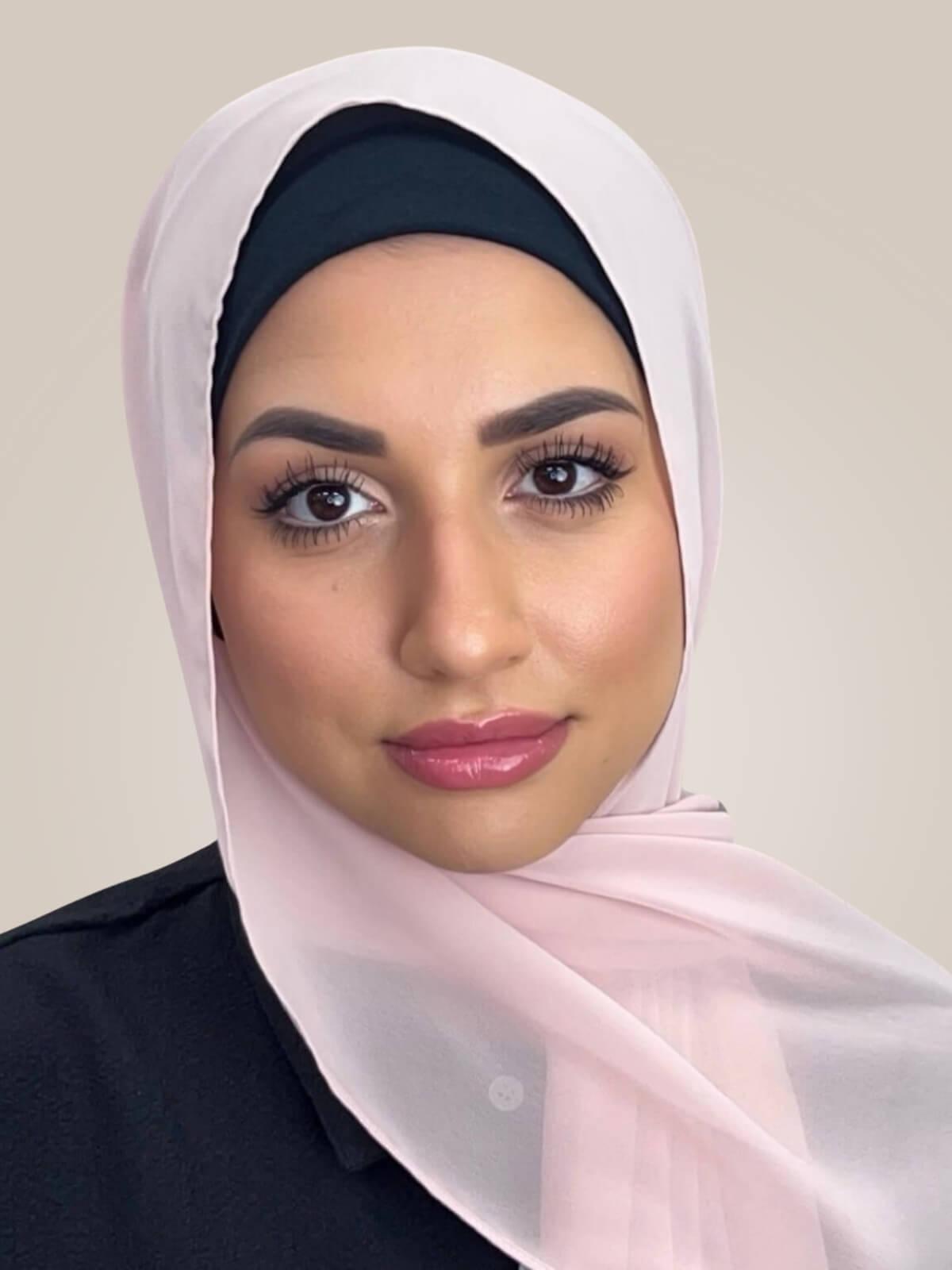 Luxury Chiffon Hijab-Pearl